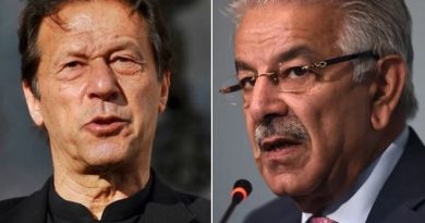 KHAWAJA ASIF MINISTER DEFENCE TALKING ABOUT BAN ON PTI