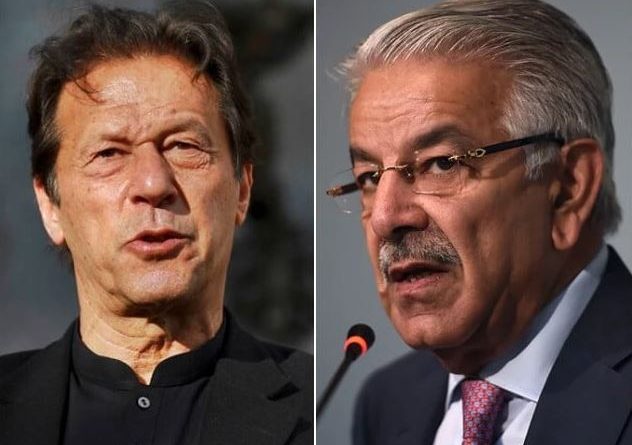 KHAWAJA ASIF MINISTER DEFENCE TALKING ABOUT BAN ON PTI