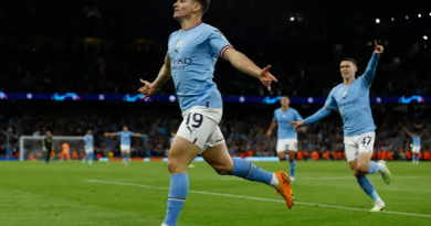Manchester City win third successive English Premier League title