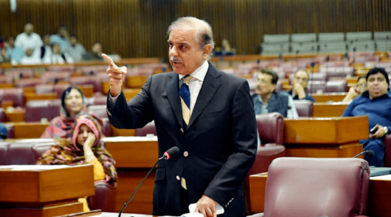 PM SHEHBAZ SHARIF ADDRESSING IN NA REAGRDING 9 MAY Incidents