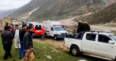 rescue work due to snowslide in gilgit baltistan astore