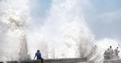 FILE PHOTO OF SEA STORM