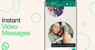 WHATSAPP INSTANT VIDEO MESSAGE