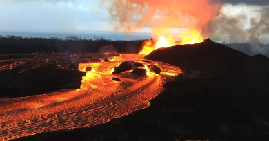 kilauea volcano on hawaii’s big island