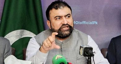 INTERIM MINISTER SARFRAZ BUGTI