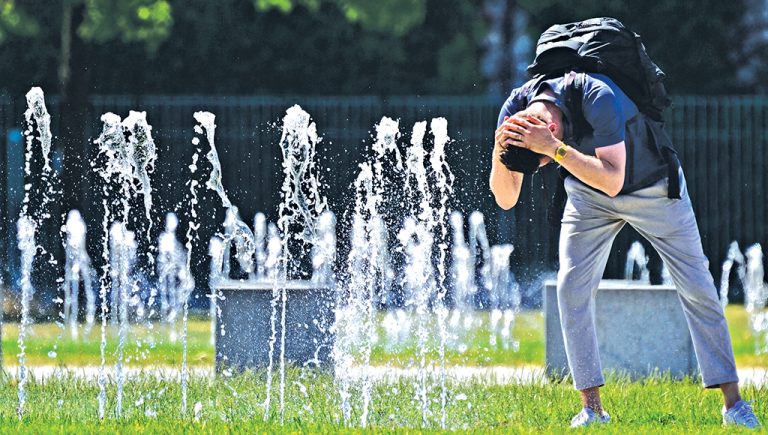 Europe Swelters heatwave