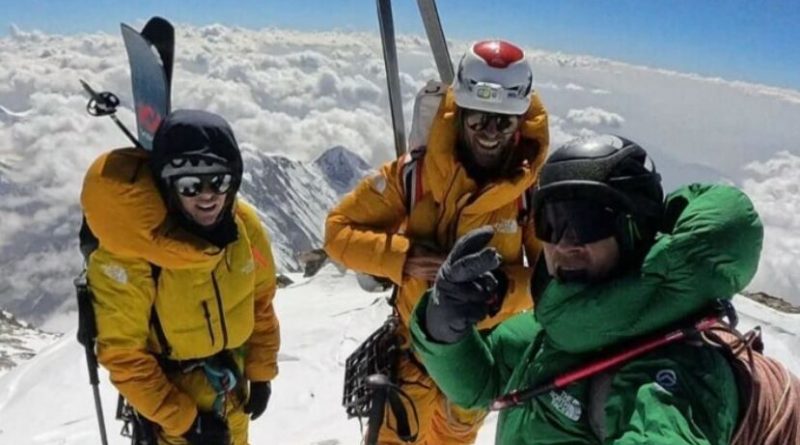 Three European mountaineers have made history