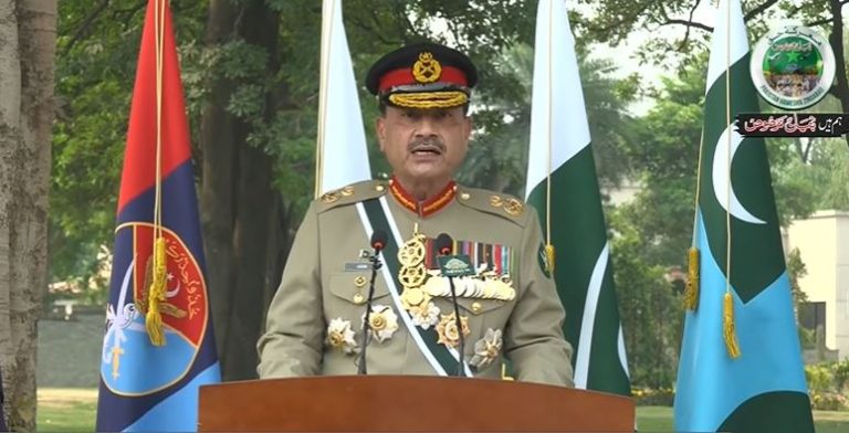 Field Marshal Syed Asim Munir addresses the first anniversary of Maarka-e-Haq