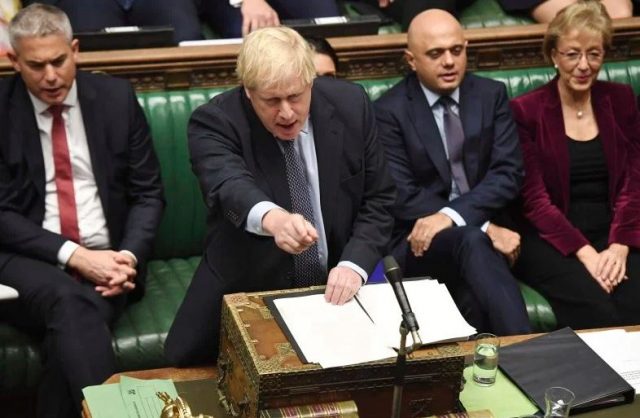 BORIS JOHNSON BRITISH PM PARLAIMENT e1571666642269