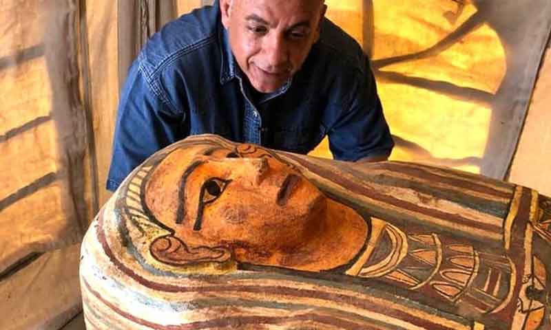 Egypt coffin Found