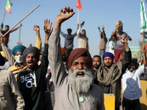 INDIAN FARMERS PROTEST