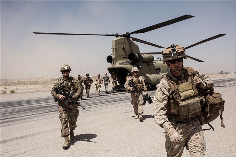 USA TROOPS IN AFGHANISTAN