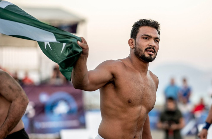 inaam butt world beach wrestling