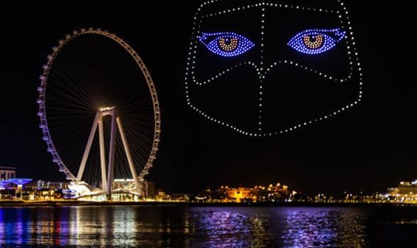 DRONE SHOW IN DUBAI KITE