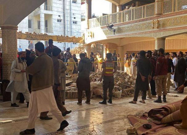 PESHAWAR BLAST IN MOQSQU