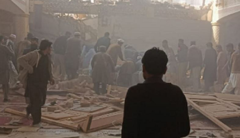 PESHAWAR BLAST IN MOQSQUE