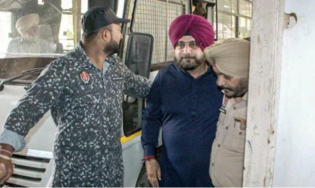 FORMER CRICKTER AND CONGRESS LEADER NOVJOT SIDHU FREED