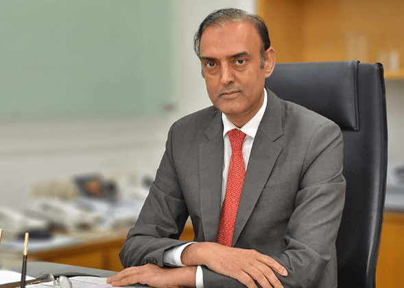 GOVERNOR STATE BANK JAMIL AHMAD POSING IN OFFICE