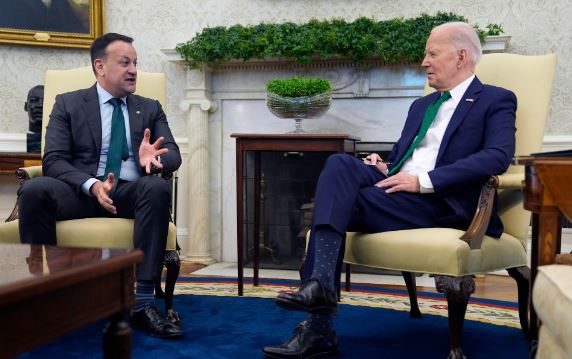 IRELAND PM MEET BIDEN