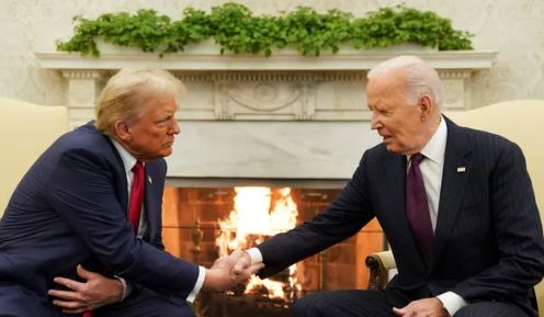 BIDEN AND TRUM MEETING AFTER ELECTION NAYAUJALA