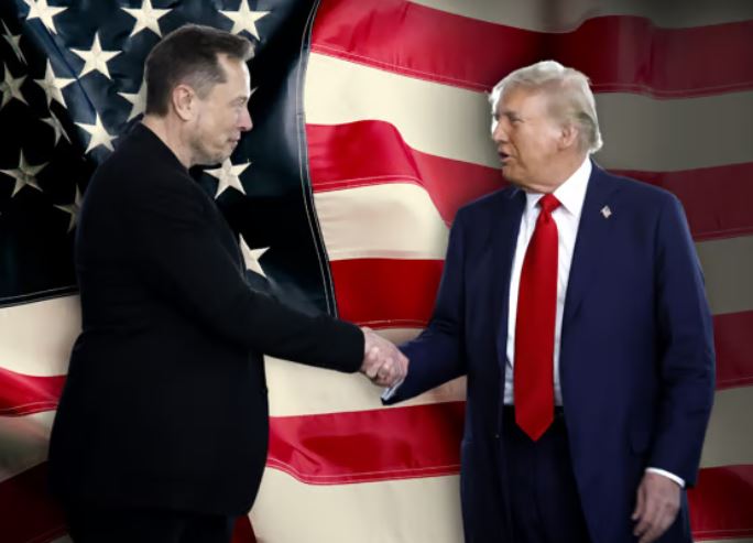 ELON MUSK AND DONAL TRUMP NAYAUJALA