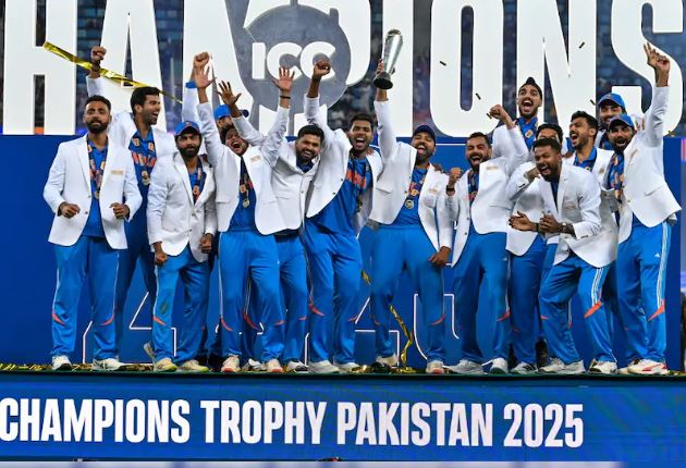 championstrophy final 2025 india won